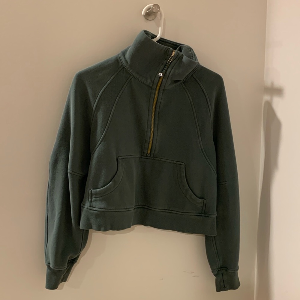 Lululemon Scuba Oversized Crop Hoodie